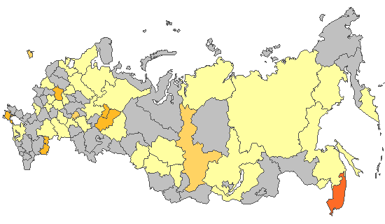 Рис. 8. Результаты ПЦР-детекции SARS-CoV-2 в базовых лабораториях двух НЦГ ВОЗ в РФ