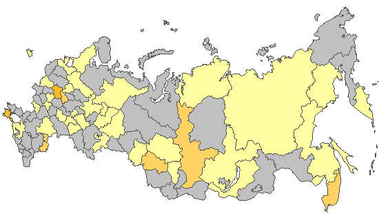 Рис. 8. Результаты ПЦР-детекции SARS-CoV-2 в базовых лабораториях двух НЦГ ВОЗ в РФ